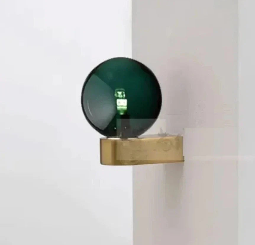 GlowHalo - Sleek Wall Bulb Lamp