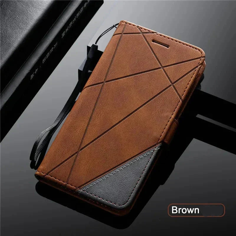 Flip Magnetic PU Leather Wallet Case Samsung Galaxy A