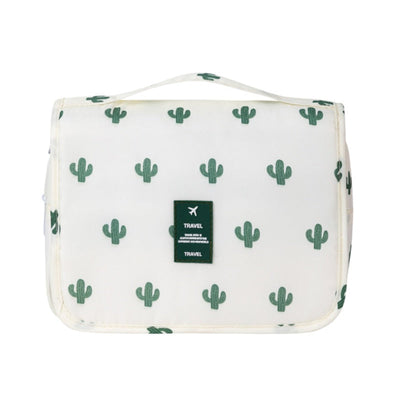 Roll-Up Travel Makeup Bag with Hook