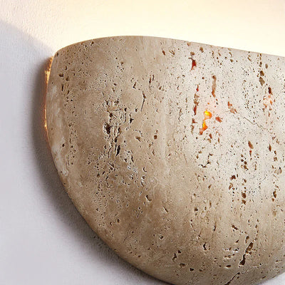 Stone Wall Lamp – Retro Wabi-Sabi LED Light