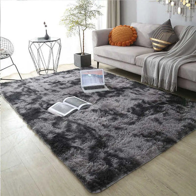 Fluffy Ultra Soft Non-Slip Rug with Memory Foam Cushion