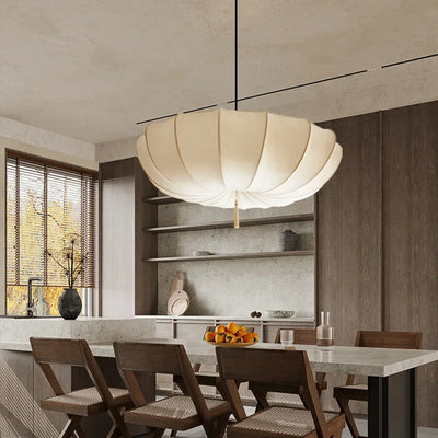 Nordic Fabric Wabi-Sabi Chandelier Minimalist Pendant Light