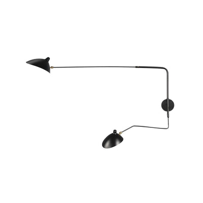 Serge Mouille Style Adjustable Wall Sconce Lamp