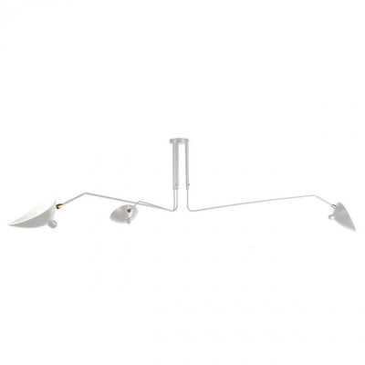 Serge Mouille Mid-Century Modern Ceiling Light
