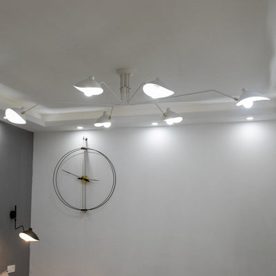 Serge Mouille Mid-Century Modern Ceiling Light
