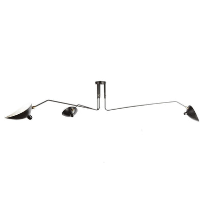Serge Mouille Mid-Century Modern Ceiling Light