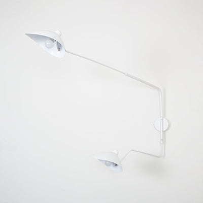 Serge Mouille Style Adjustable Wall Sconce Lamp