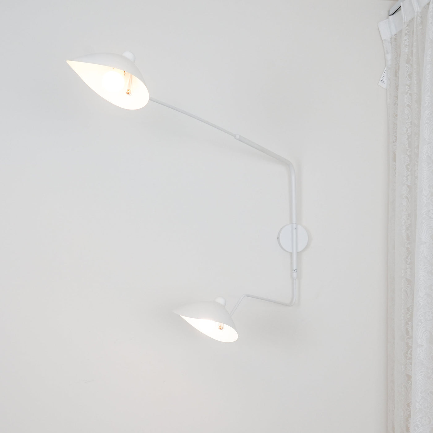 Serge Mouille Style Adjustable Wall Sconce Lamp