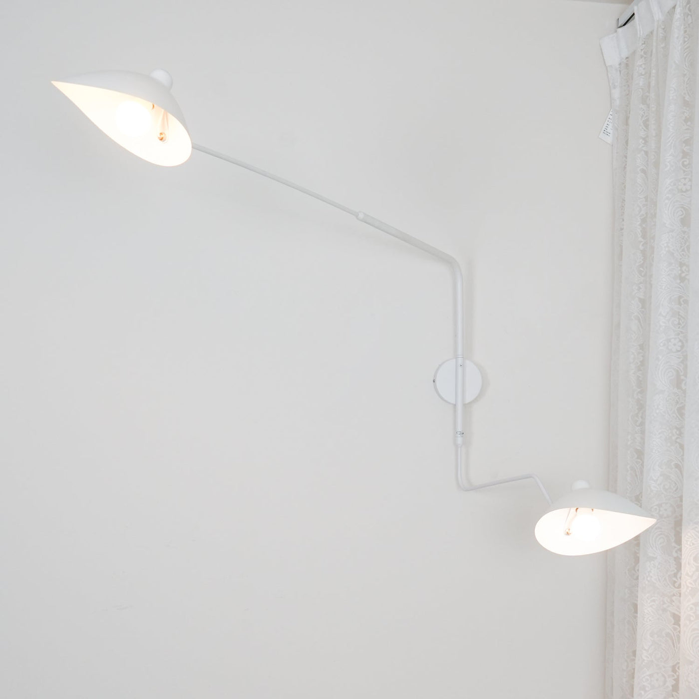 Serge Mouille Style Adjustable Wall Sconce Lamp