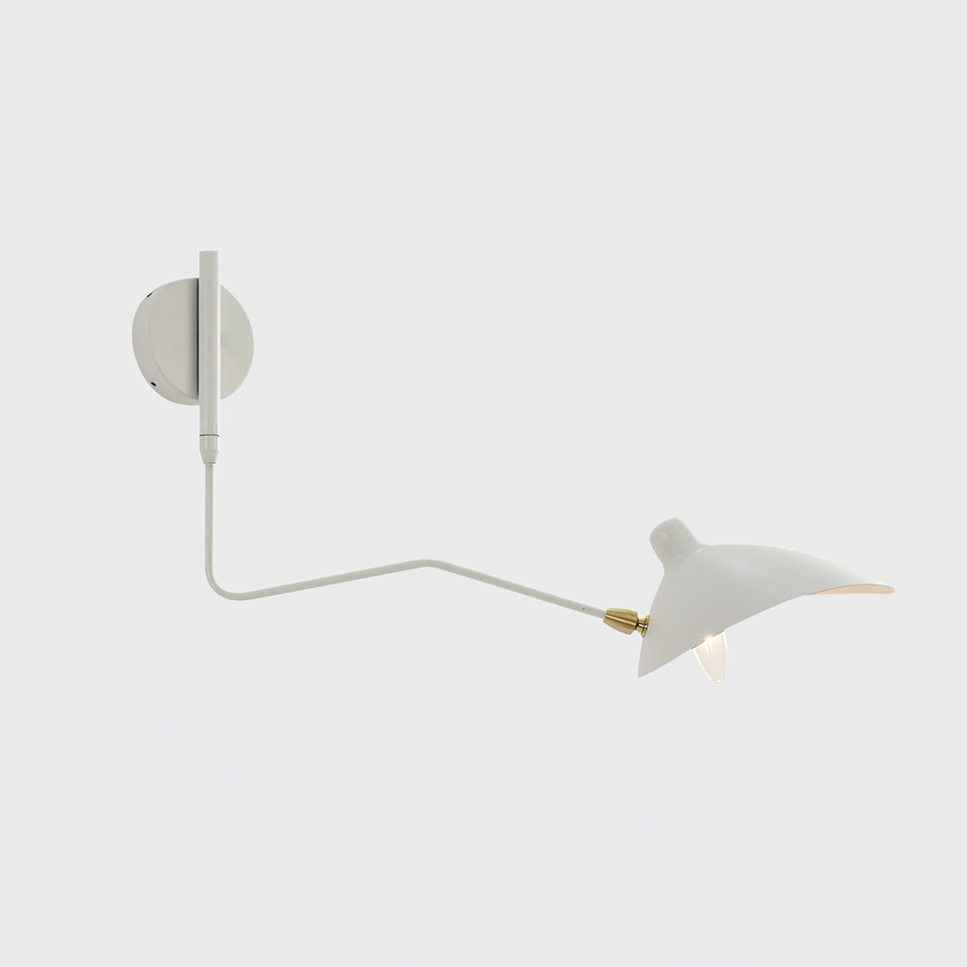 Serge Mouille Style Adjustable Wall Sconce Lamp