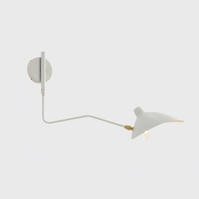 Serge Mouille Style Adjustable Wall Sconce Lamp