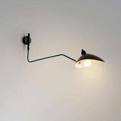Serge Mouille Style Adjustable Wall Sconce Lamp