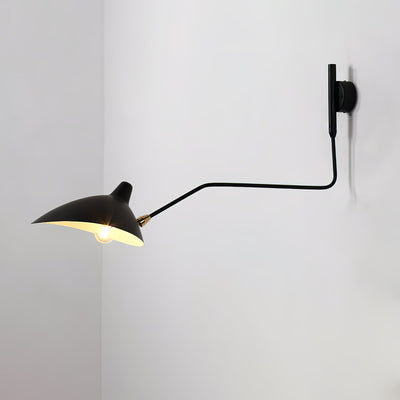 Serge Mouille Style Adjustable Wall Sconce Lamp