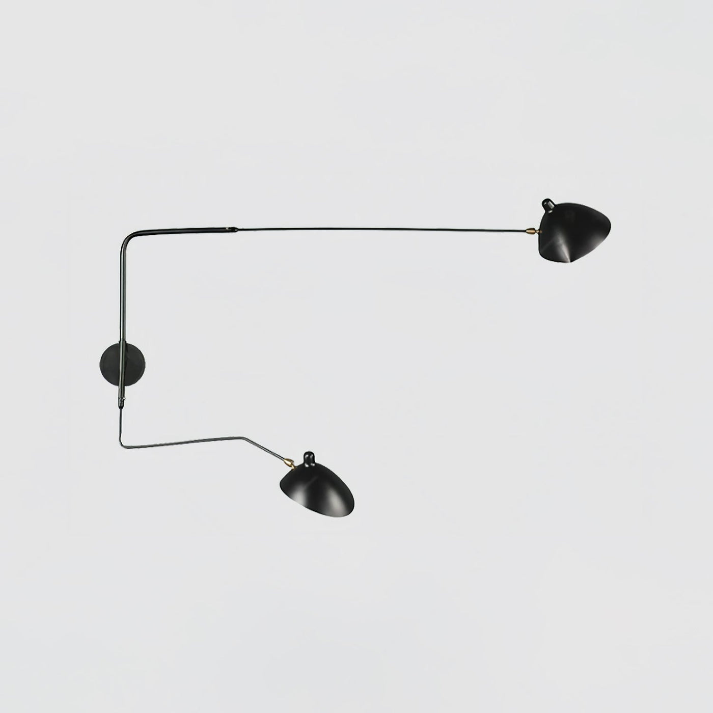 Serge Mouille Style Adjustable Wall Sconce Lamp