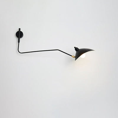 Serge Mouille Style Adjustable Wall Sconce Lamp