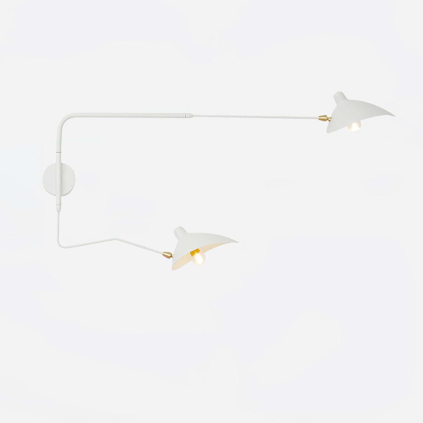 Serge Mouille Style Adjustable Wall Sconce Lamp