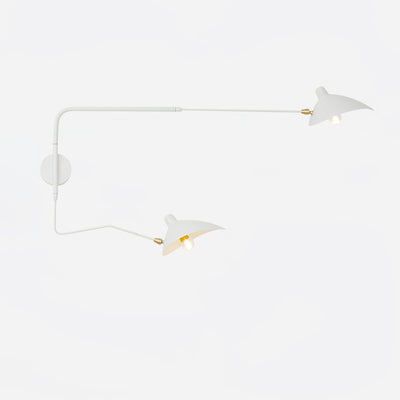 Serge Mouille Style Adjustable Wall Sconce Lamp