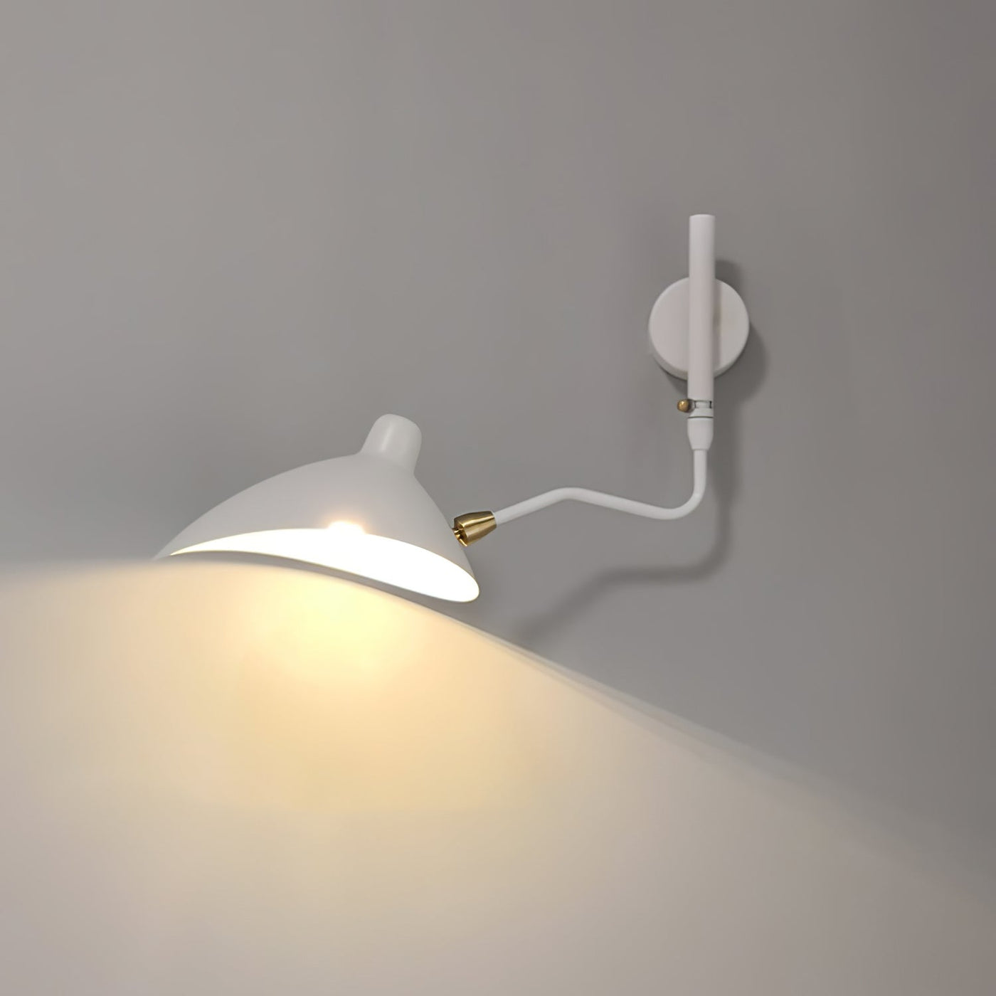 Serge Mouille Style Adjustable Wall Sconce Lamp