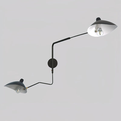 Serge Mouille Style Adjustable Wall Sconce Lamp