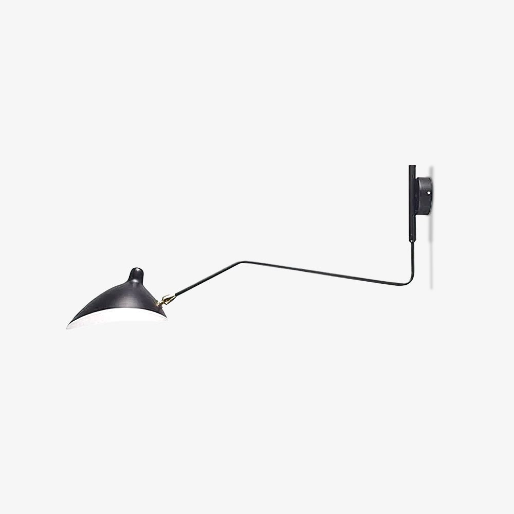 Serge Mouille Style Adjustable Wall Sconce Lamp