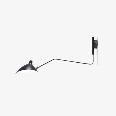 Serge Mouille Style Adjustable Wall Sconce Lamp