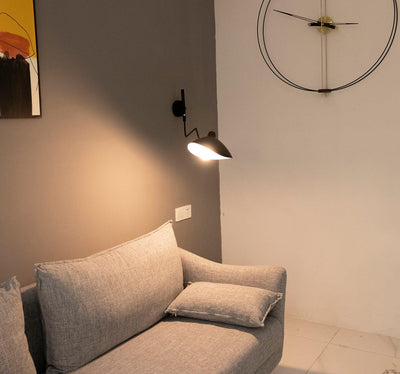 Serge Mouille Style Adjustable Wall Sconce Lamp