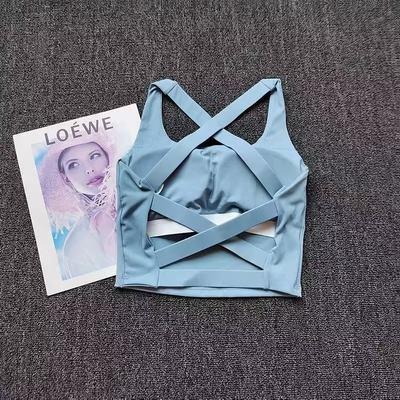 Women’s Seamless Push-Up Sports Bra for Yoga and Running