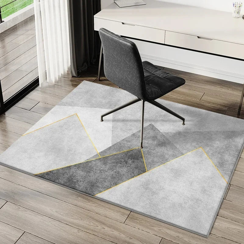 Washable Office Chair Mat for Hard Floors