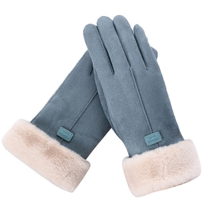 Furry Gloves – Warm Waterproof Touchscreen Winter Gloves