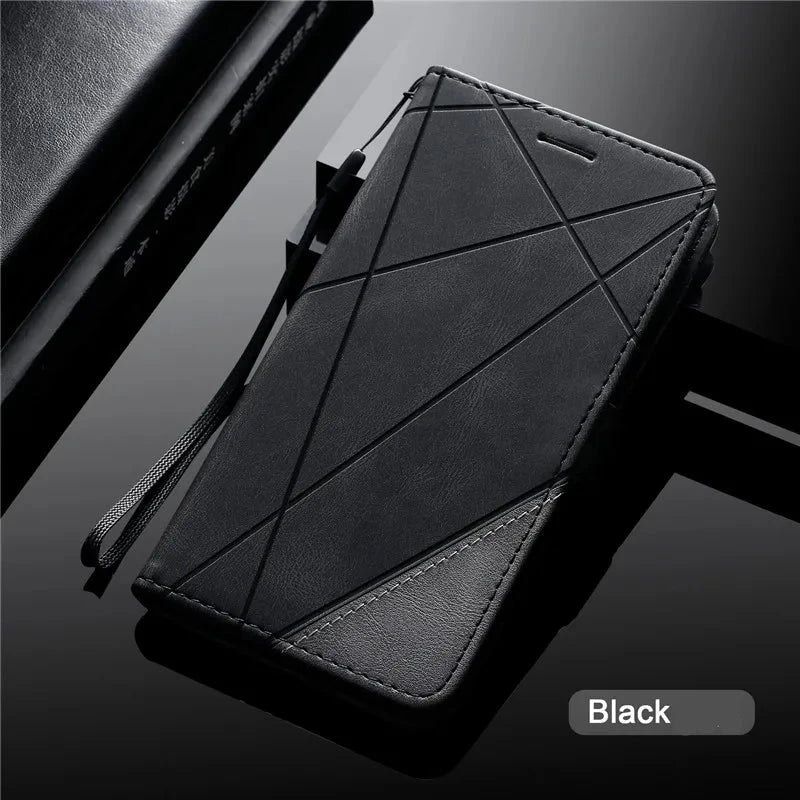 Flip Magnetic PU Leather Wallet Case Samsung Galaxy A