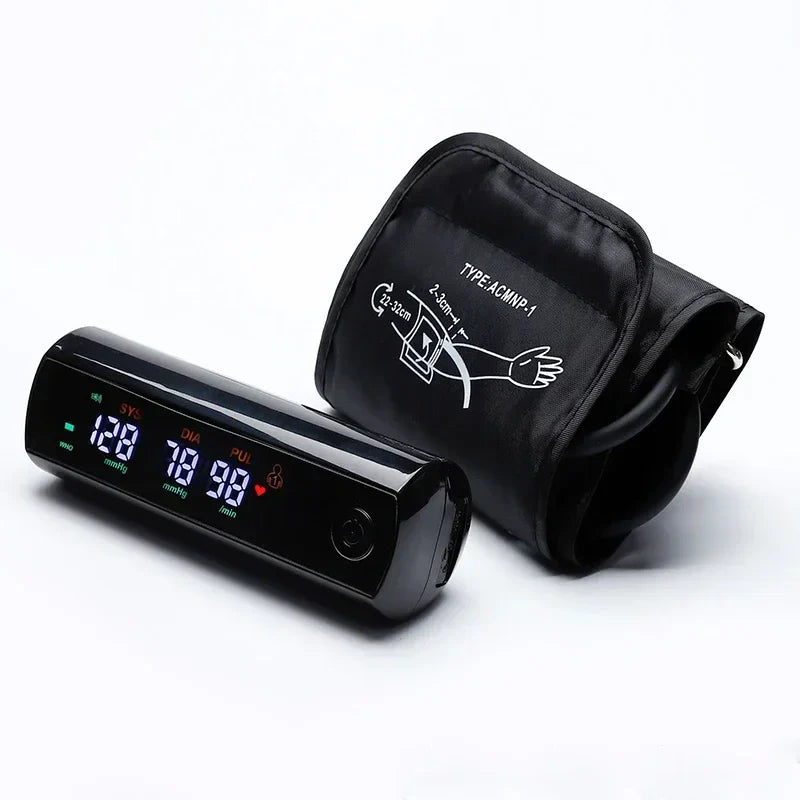 VitalScan Rechargeable LCD Arm Blood Pressure Monitor with Voice Function