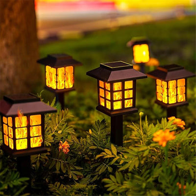 Solar Flickering Flame Torch Lights – Halloween Themed