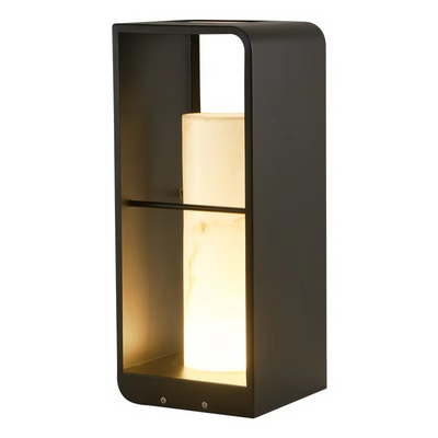 Solar Terrace Lamp with Warm LED Lighting