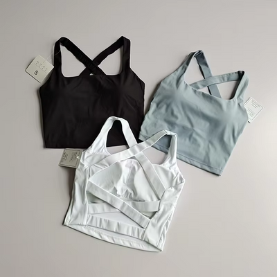 Women’s Seamless Push-Up Sports Bra for Yoga and Running