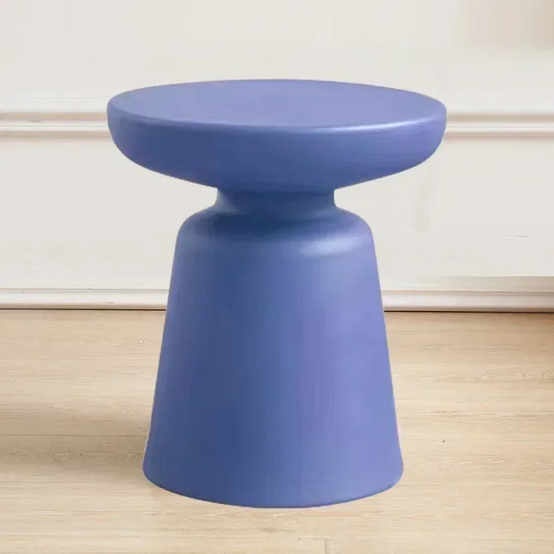 Small Round Low Side Table for Modern Living Spaces