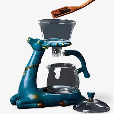 Glass Teapot with Infuser for Loose Leaf