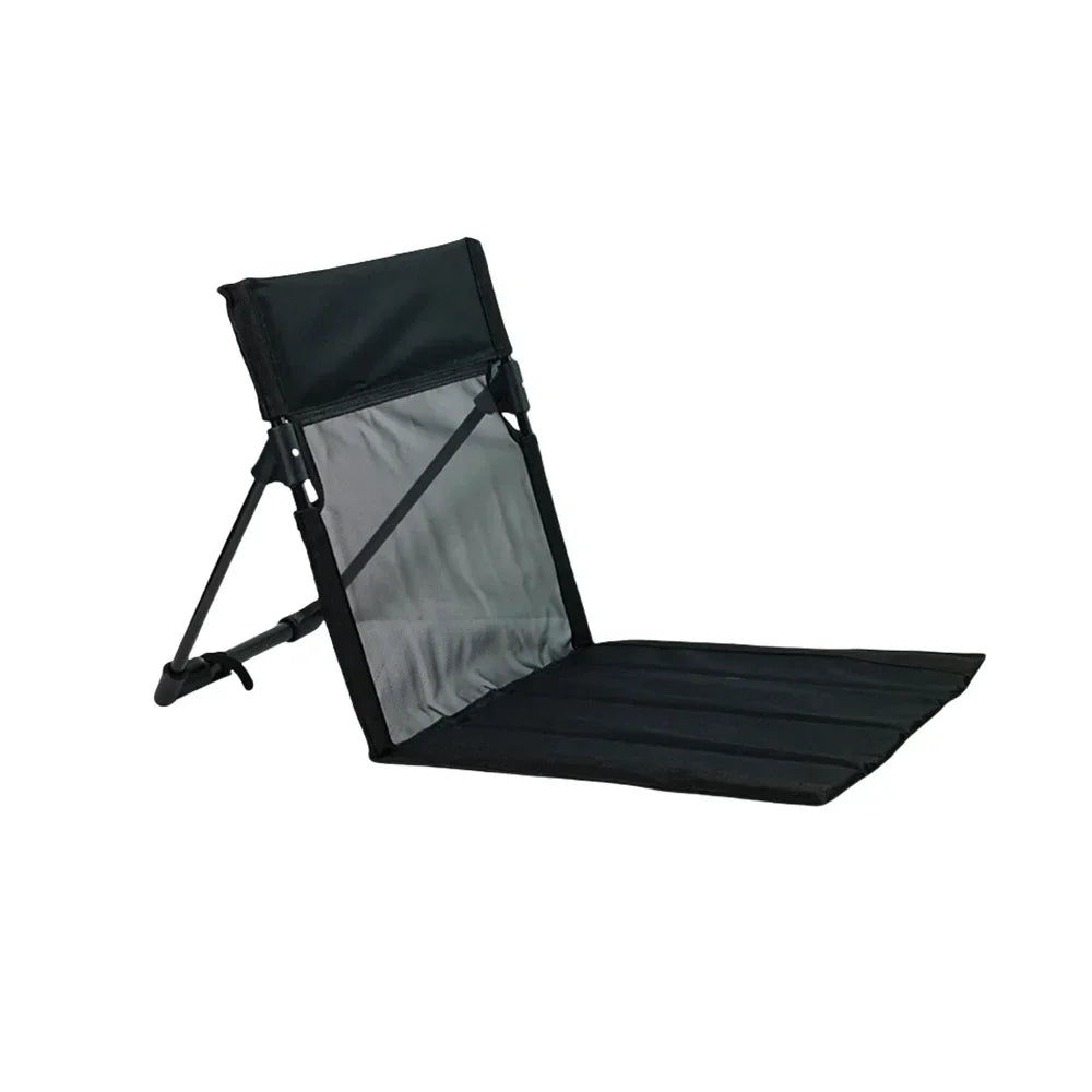 Portable Folding Floor Chair with Backrest Support
