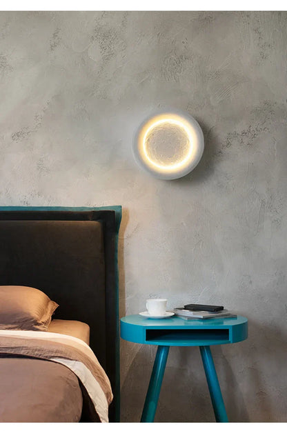 ZenOrb - Wabi Sabi Lunar Wall Lamp