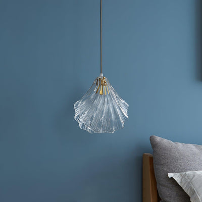 Mini Shell Pendant Light – Glass Coastal Design