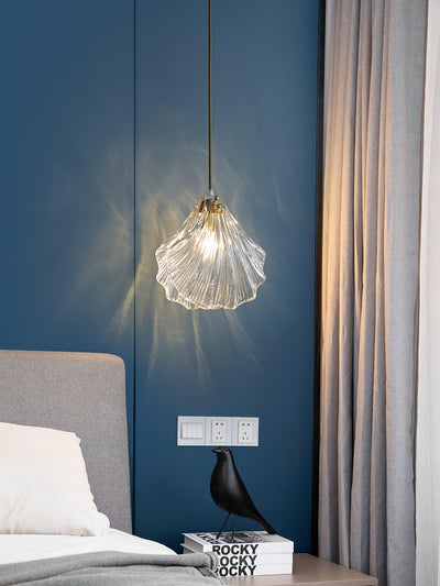 Mini Shell Pendant Light – Glass Coastal Design