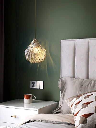 Mini Shell Pendant Light – Glass Coastal Design