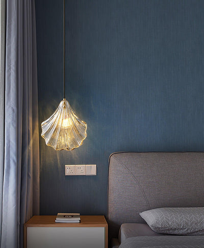 Mini Shell Pendant Light – Glass Coastal Design