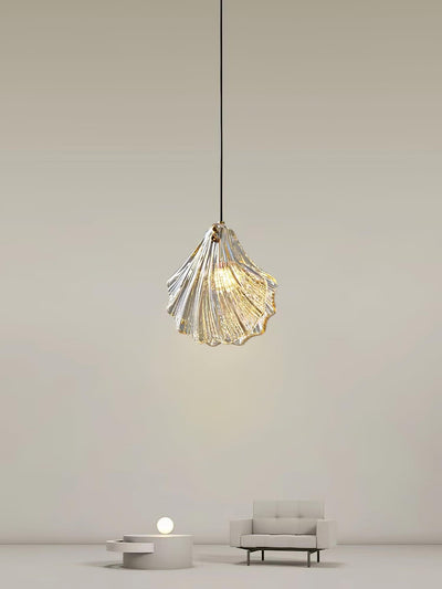 Mini Shell Pendant Light – Glass Coastal Design
