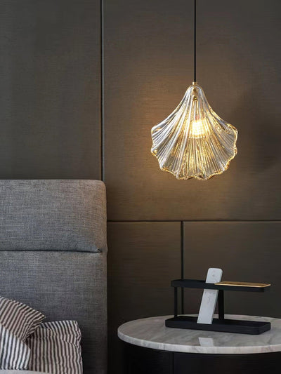 Mini Shell Pendant Light – Glass Coastal Design