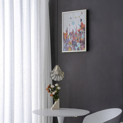 Mini Shell Pendant Light – Glass Coastal Design