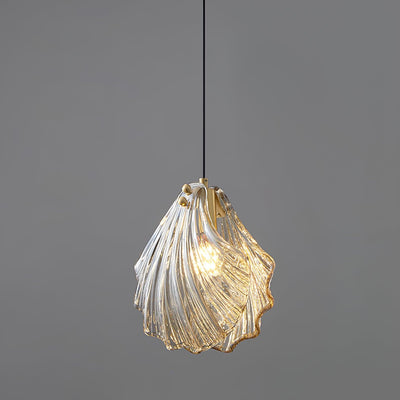 Mini Shell Pendant Light – Glass Coastal Design