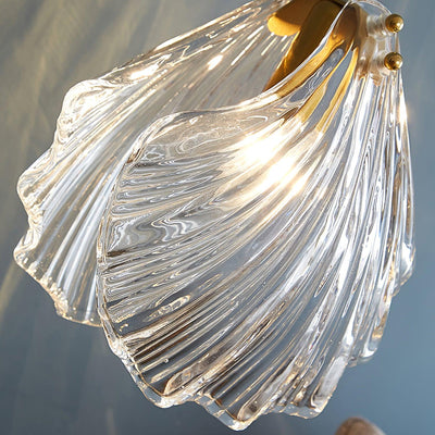 Mini Shell Pendant Light – Glass Coastal Design