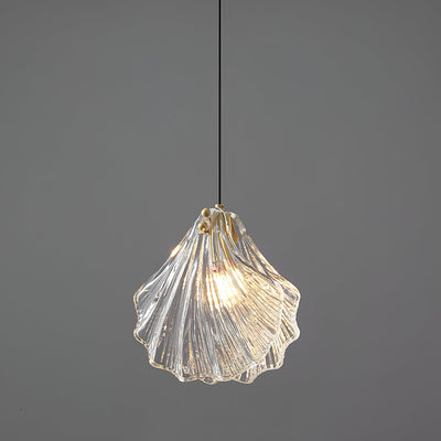 Mini Shell Pendant Light – Glass Coastal Design