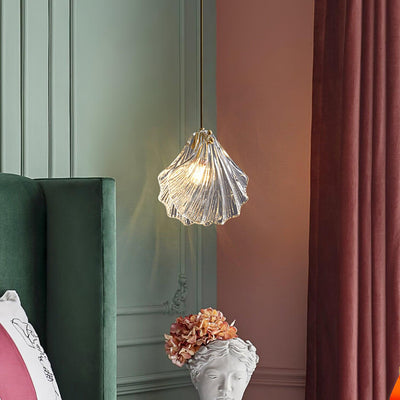 Mini Shell Pendant Light – Glass Coastal Design