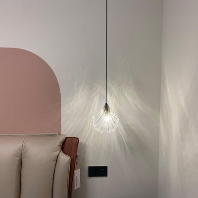 Mini Shell Pendant Light – Glass Coastal Design
